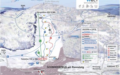 Schmiedefeld am Rennsteig